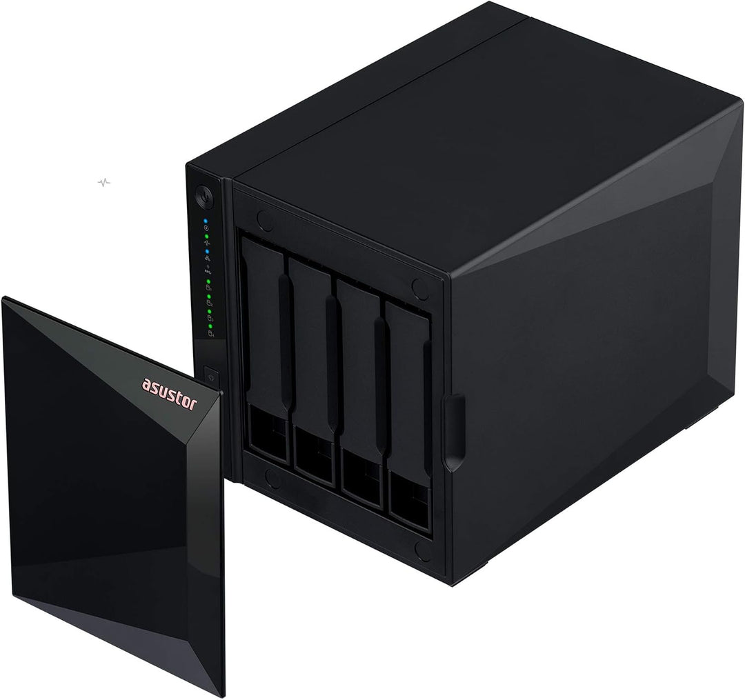 Asustor Drivestor 4 Pro Gen2 AS3304T v2, 4 Bay NAS Gehäuse Netzwerkspeicher, 1.7GHz Quad-Core, 2.5Gb