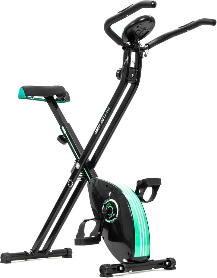 Cecotec Heimtrainer, zusammenklappbar, mit Rückenlehne mit Schwungrad X-Bike, X-Bike