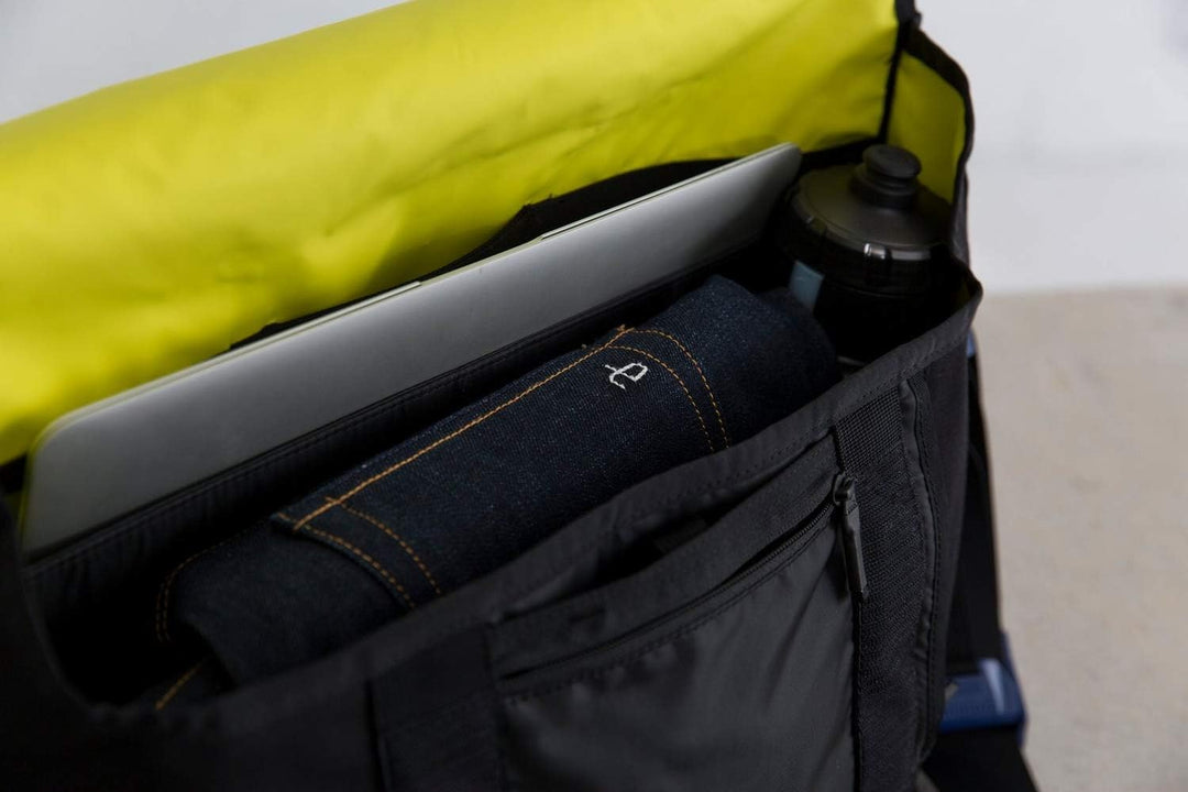 Timbuk2 Unisex-Erwachsene (nur Gepäck), leichte Kuriertasche, Gepäck, Kuriertasche, XS Jet Black/Blu