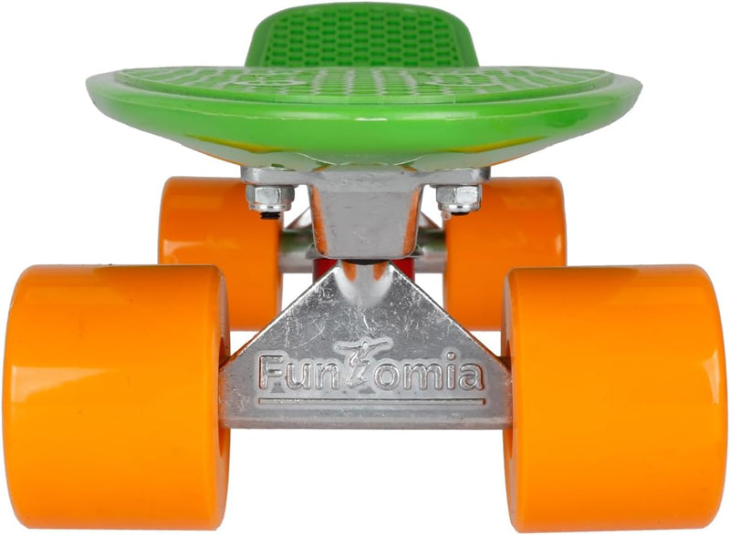 FunTomia Kinder Skateboard Cruiserboard Miniboard 57cm mit oder ohne LED Leuchtrollen Alu Truck Mach