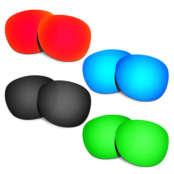 HKUCO Plus Replacement Lenses For Oakley Latch - 4 pair Combo Pack