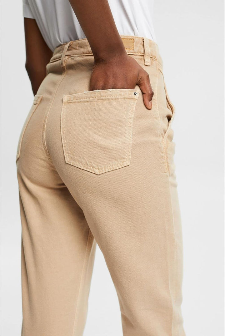 ESPRIT Damen Hose 26 260/Light Taupe, 26 260/Light Taupe