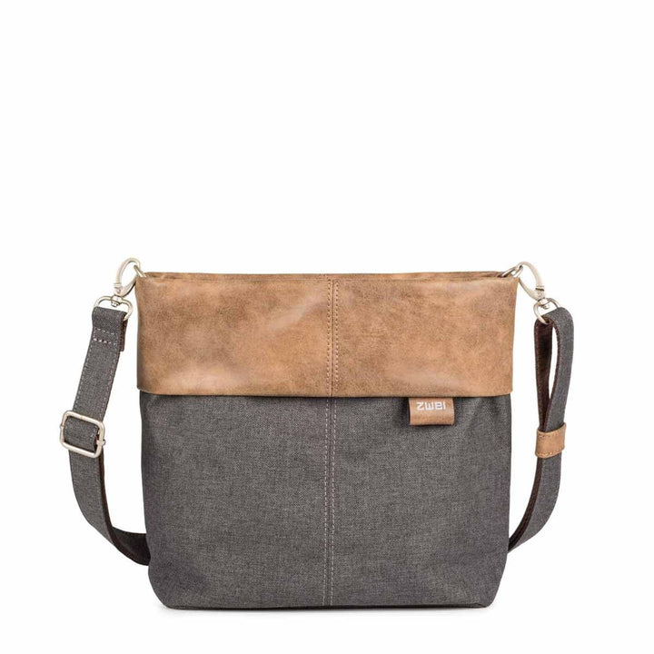 Zwei OT8 Umhaengetasche Graphit (Grau / Braun), Graphit (Grau / Braun)