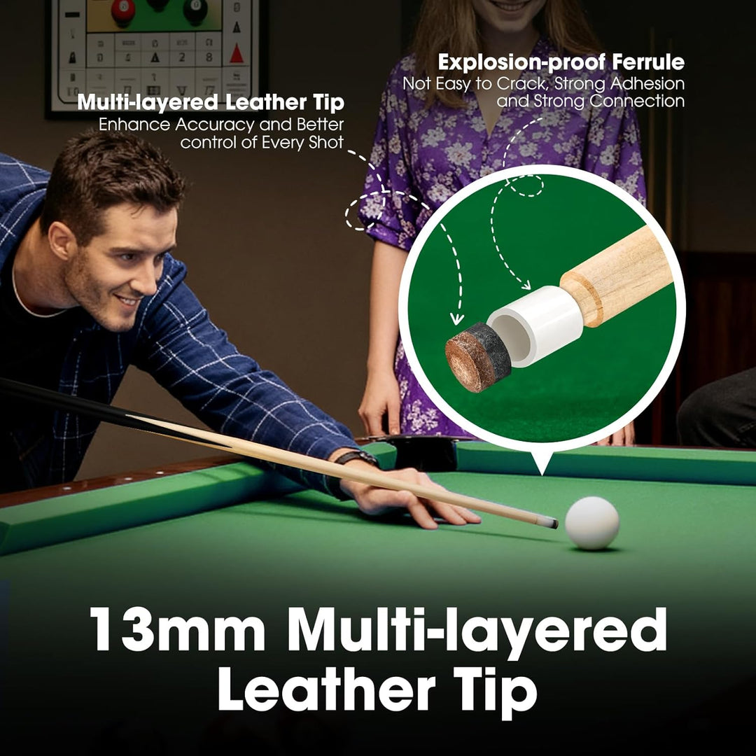 Billard-Queue-Stick-Set, 91,4 cm, 106,7 cm, 121,9 cm, 57/147,3 cm, 2/4 Stück, Tisch-Pool-Stick für A