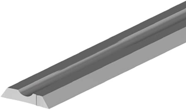 mb-m 10 Stk. Hobelmesser 82mm für Bosch, Makita, Metabo, AEG, uvm. Handhobel Elektrohobel (HM) Hartm