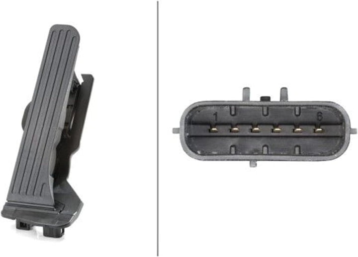 HELLA 6PV 011 040-711 Sensor, Fahrpedalstellung - für Rechtslenker - Schaltgetriebe
