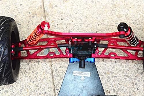 GPM Arrma KRATON/Outcast/Notorious 6S BLX Tuning Teile Aluminium F Upper + Lower Arms, R Lower Arms,