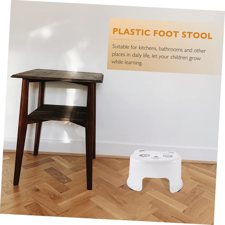 jojofuny Tritthocker Kinder Badezimmer Cartoon Anti Rutsch Kunststoff Hocker Fusshocker für Kinder u
