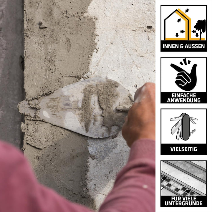 SIKA – Universalmörtel – Sika MonoTop 112 MultiUse Repair Grau – ideal für Betonreparatur – für Auss