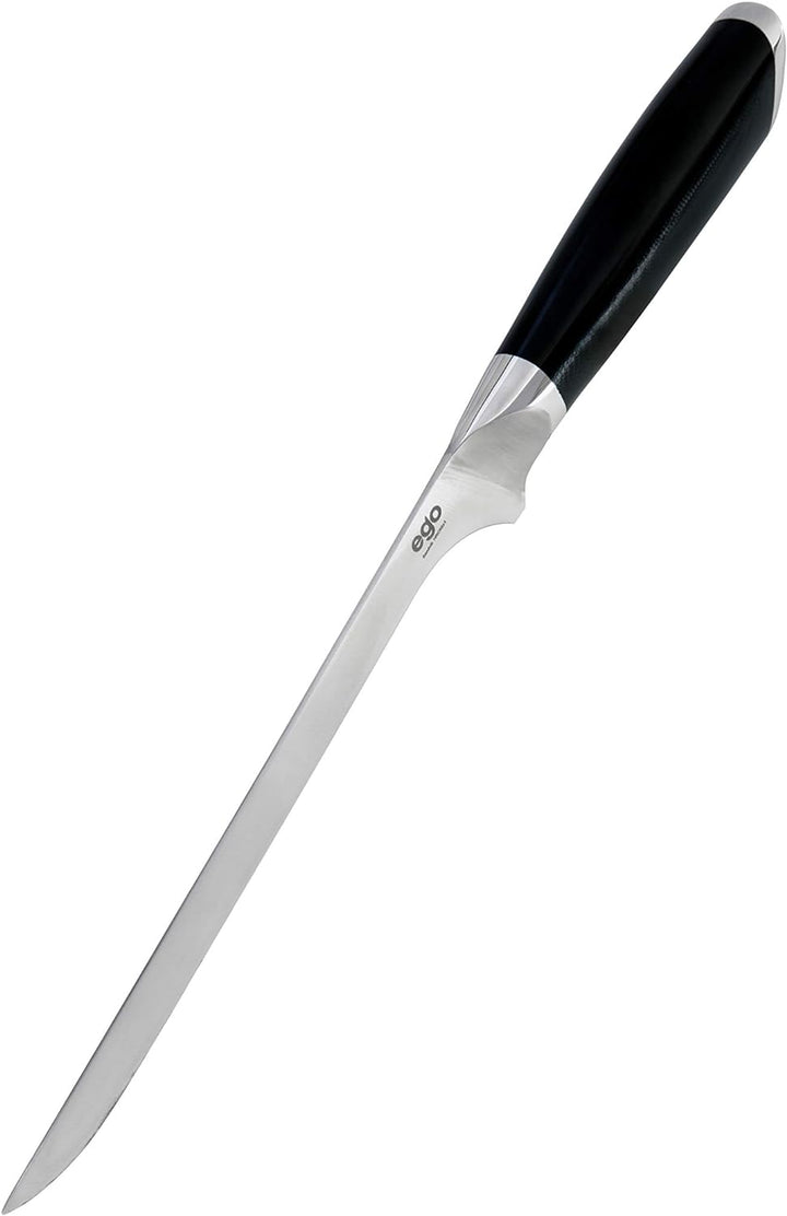 Wilfa EGO Sandvik Filetiermesser - 20cm Klinge, hochwertiges Sandvik12C27 Messerstahl, Klingenhärte: