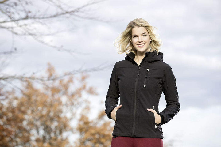 HKM Erwachsene Softshelljacke-Sport-Damen9100 schwarz164 Hose, 9100 schwarz, 164 164 Schwarz, 164 Sc