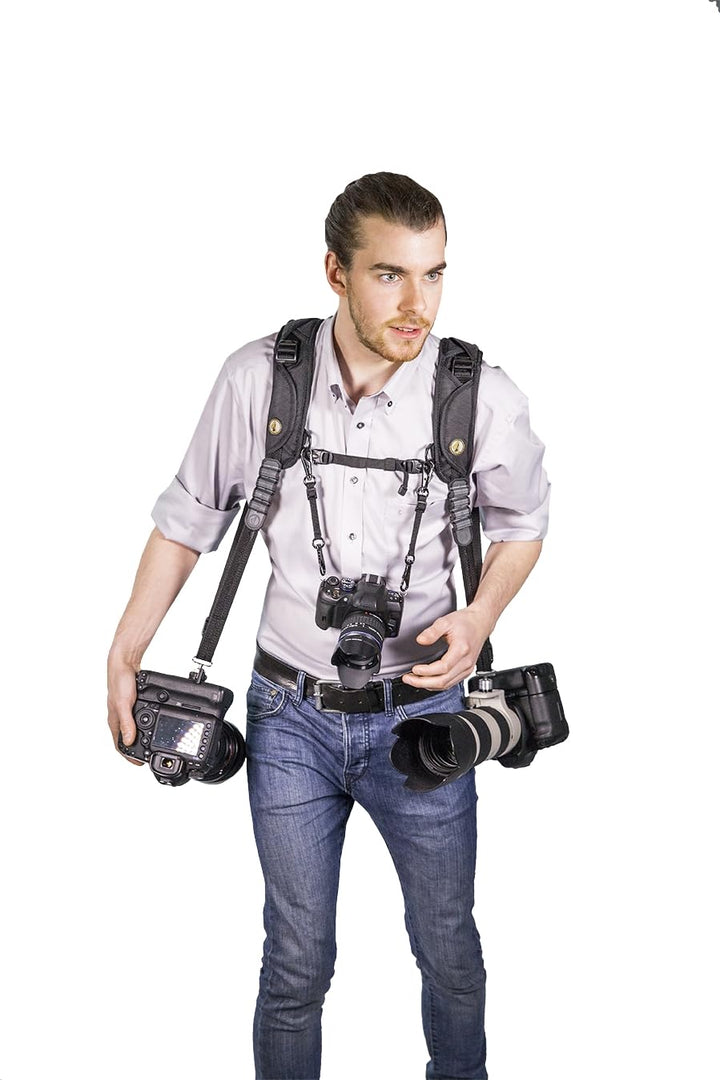 SUN-SNIPER SSN-RB-DPH Rotaball Double-Plus-Harness Blitzschneller für 2/3 Kamera