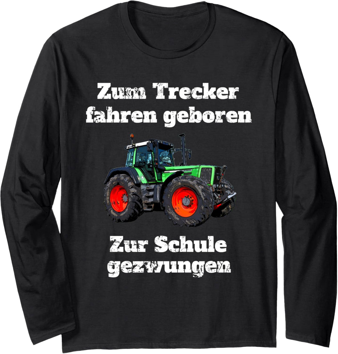 Trecker Traktor Landwirtschaft Kind Geschenk für Landwirte Langarmshirt