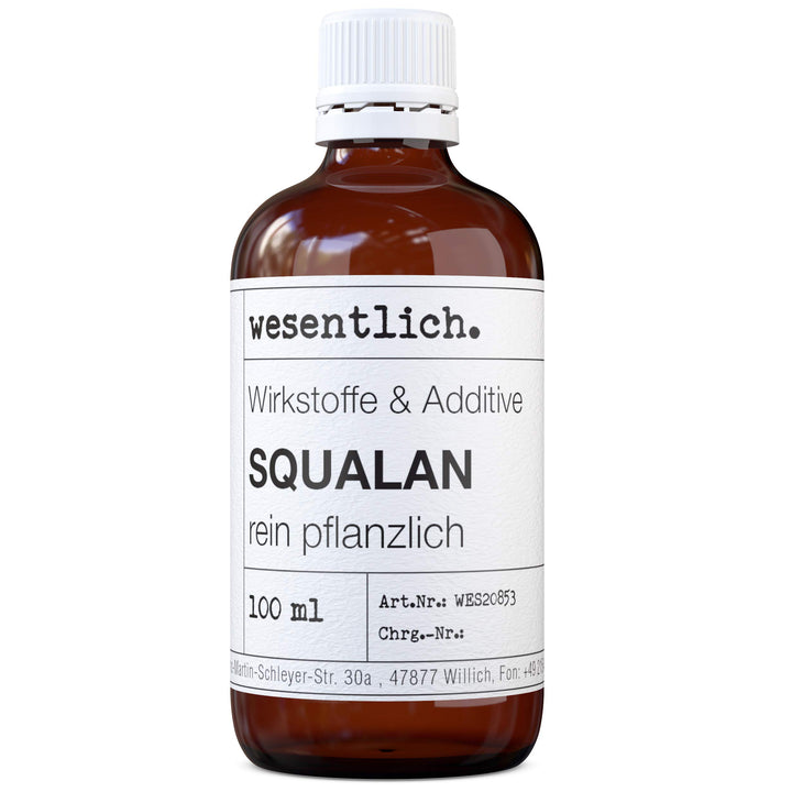 Squalan (100ml) - rein pflanzliches Pflegeöl von wesentlich.
