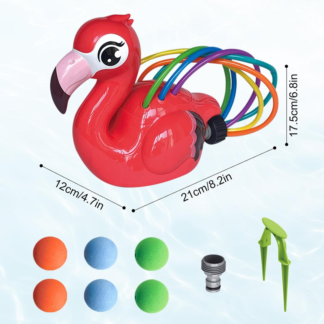 2-in-1-Wassersprinkler-Spielzeug für Erwachsene, Bewässerungsspielzeug für den Garten im Freien mit