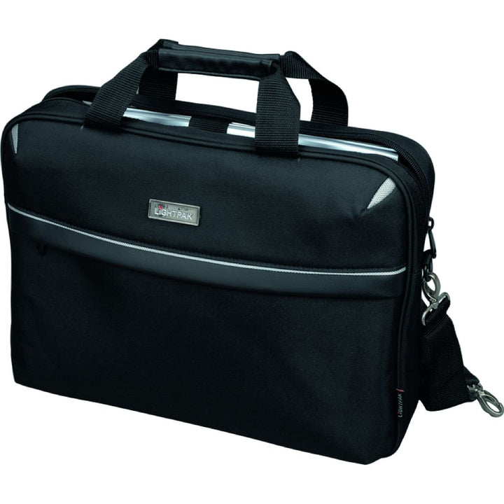 Laptoptasche Sierra, aus Polyester, ca. 40 x 30 x 10 cm, schwarz