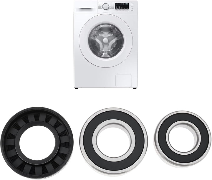 1 Set Trommellager-Dichtungsring-Kit DC6200008A 6205 RZ/6206 RZ /35x65.55x10/12 Kompatibel mit Samsu