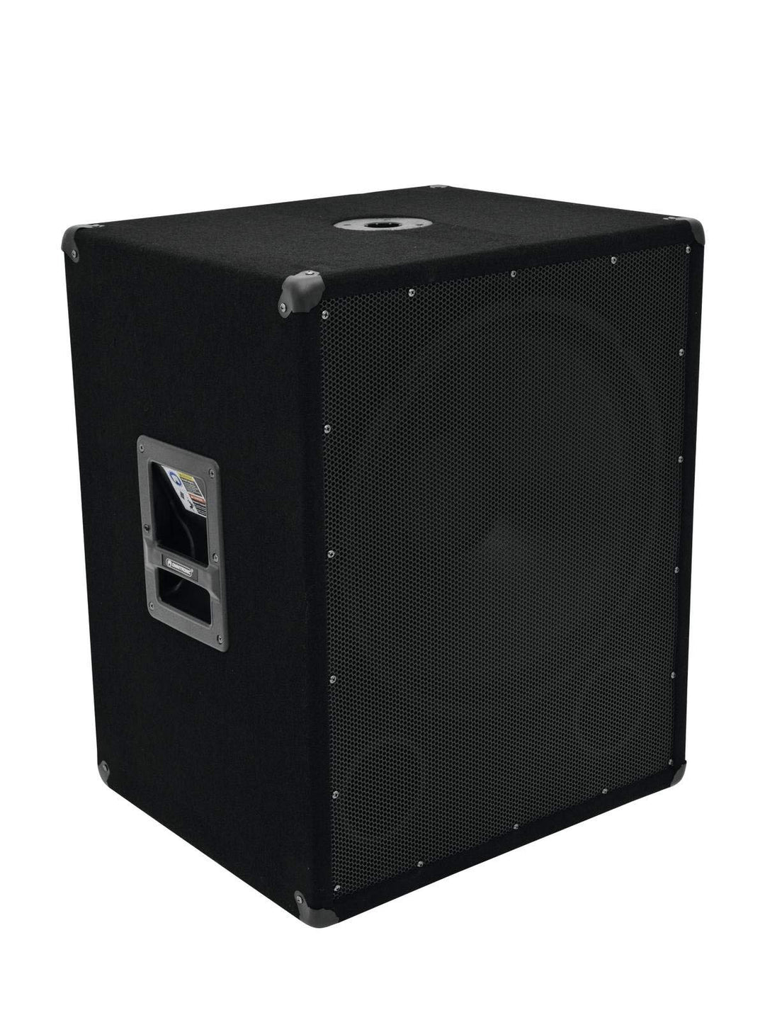 Omnitronic BX-1850 Subwoofer 1200W | 18" Subwoofer mit 1200 Watt Leistung | Druckvolle Bass-Unterstü