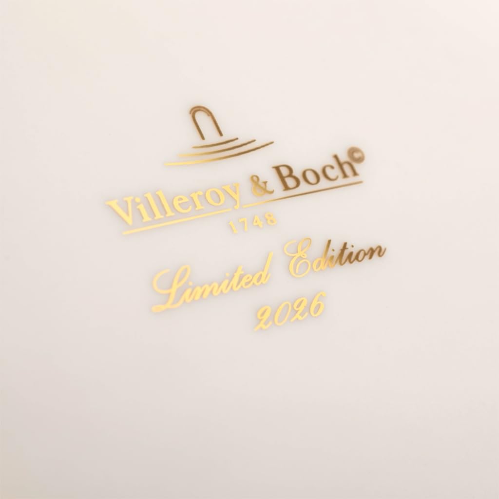 Villeroy &amp; Boch - Annual Christmas Edition 2026 Jahresteller 23,5cm Bunt, Weihnachts-Sammlerstück,Li