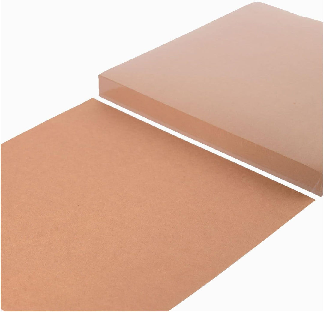 Vaessen Creative Florence Cardstock Papier, Kraft Braun, 200 Gramm/m², Quadratisch, 30,5 x 30,5 cm,