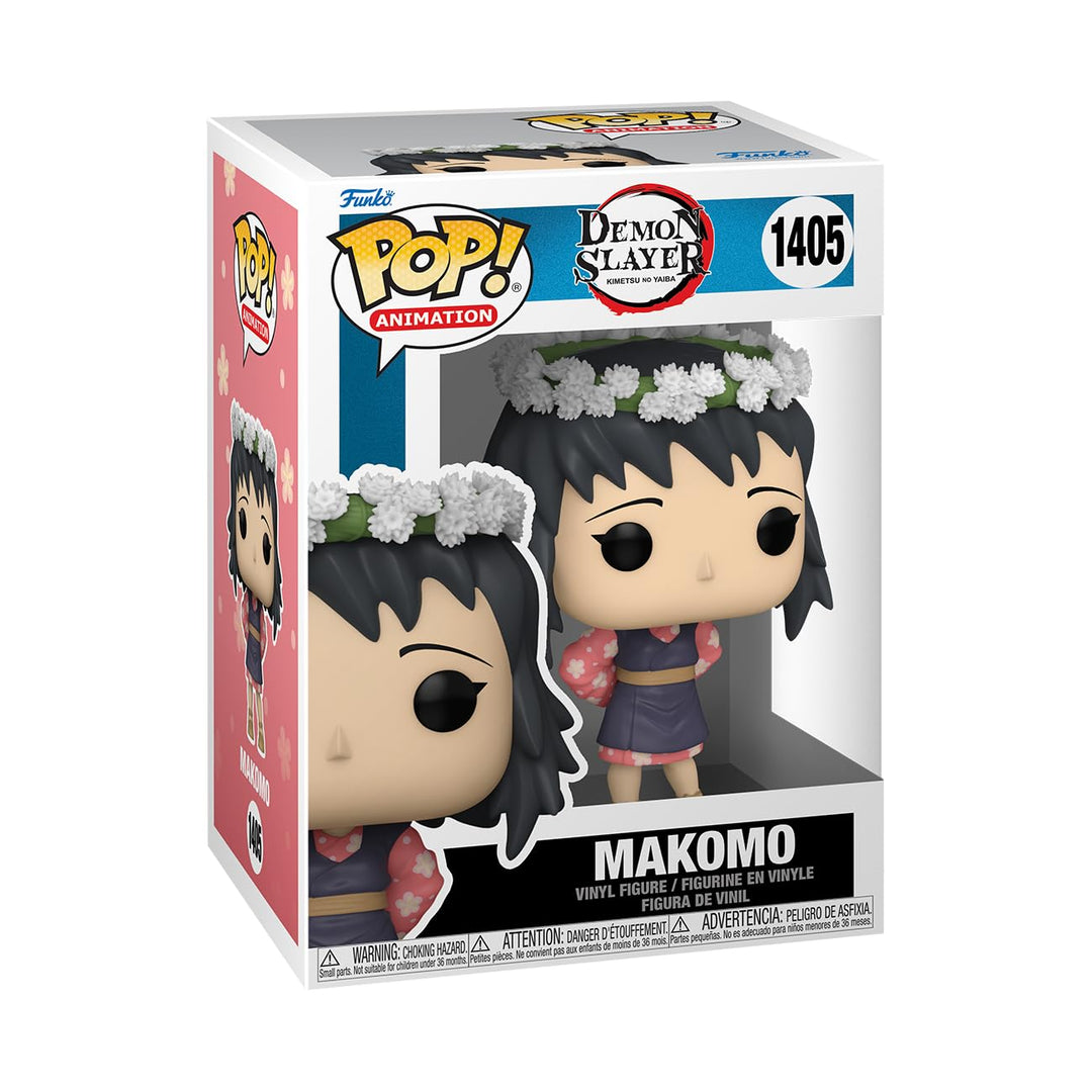 Funko Pop! Animation: Demon Slayer - Makomo - (Flower Headdress) - Vinyl-Sammelfigur - Geschenkidee