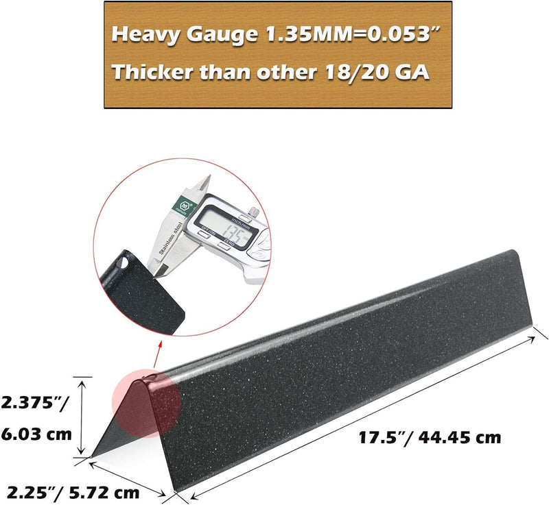 Denmay 7621 44,7cm Flavorizer Bars für Weber Genesis E310, E320, E330, S310, S320, S330 (mit vordere