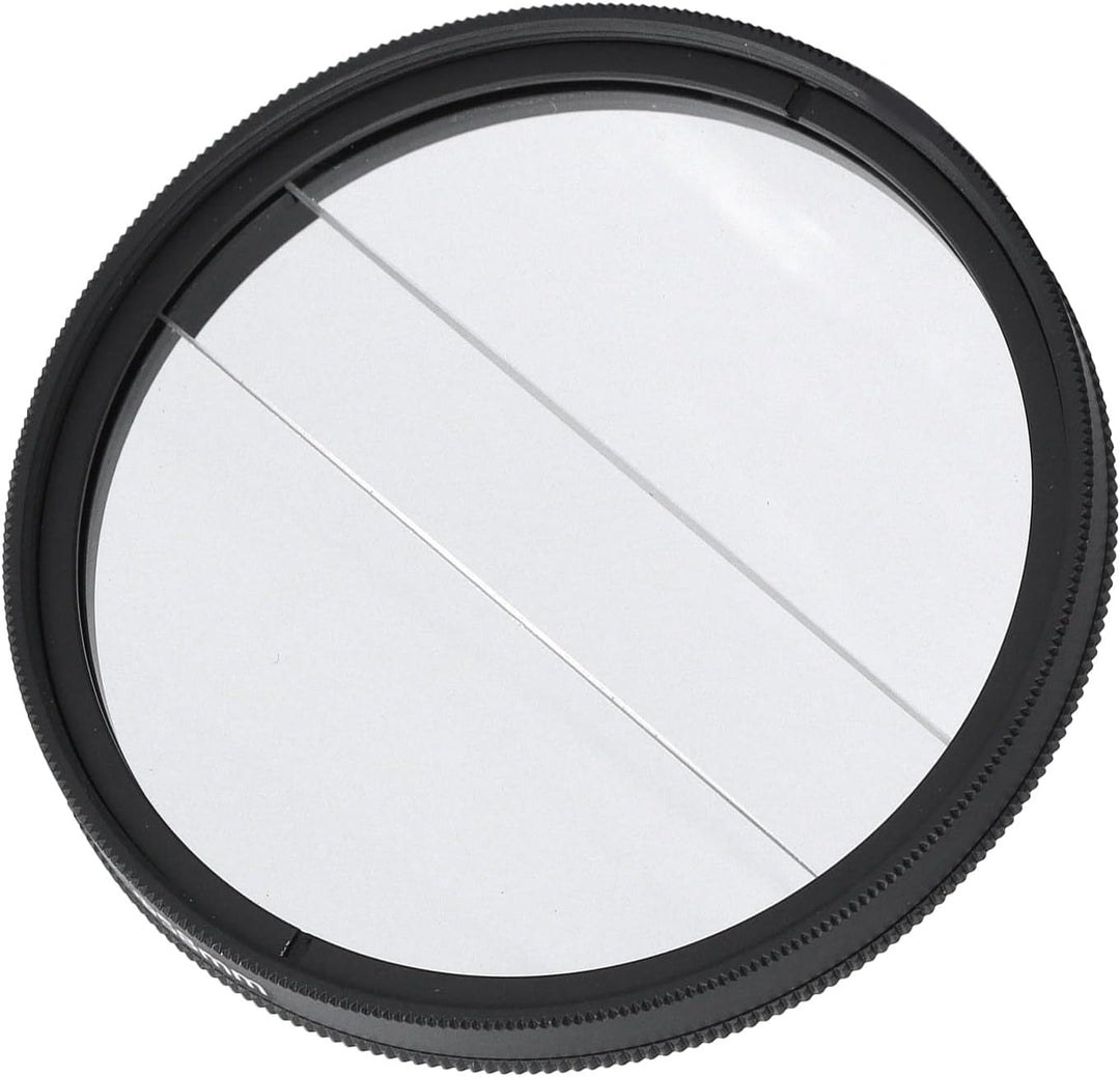 49 Mm Doppelhälfte -Mond -Spezialeffekt -Filter -Center Split Diopter Objektivfilterfotografie SLR -