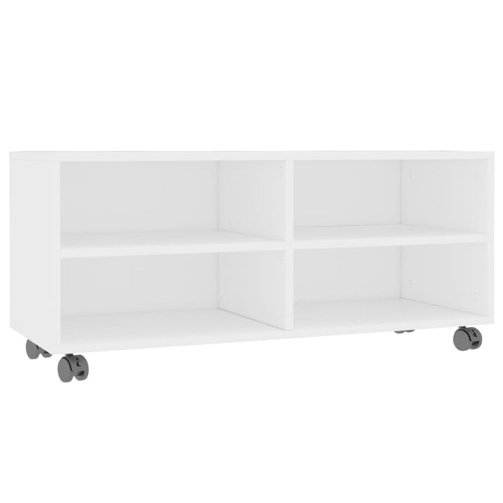 vidaXL TV Schrank mit Rollen Lowboard Fernsehtisch TV Möbel Board Tisch Fernsehschrank Sideboard HiF