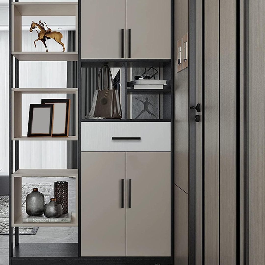 LONTAN 20 Stück Küchengriffe Schwarz 128mm lochabstand Griffe für Küchenschränke Möbelgriffe Schrank