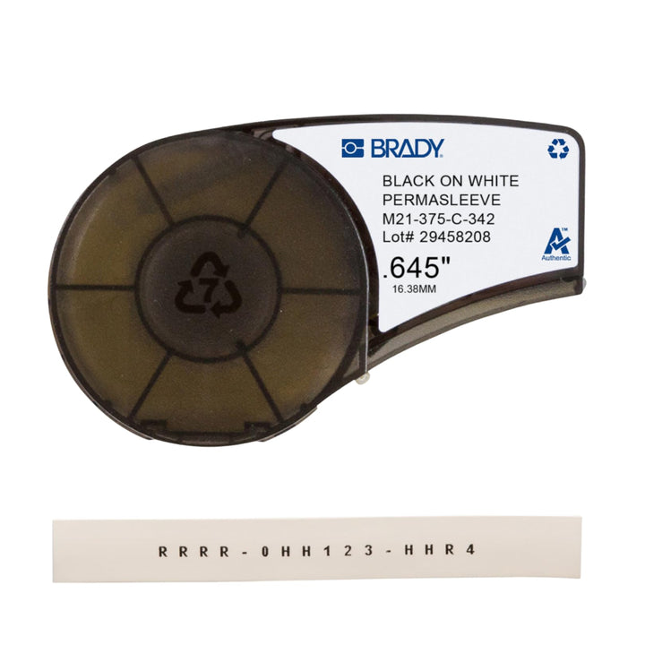 Brady (M21-375-C-342) PermaSleeve Schrumpfschläuche aus Polyolefin für BMP21-PLUS; BMP21 16.40 mm x