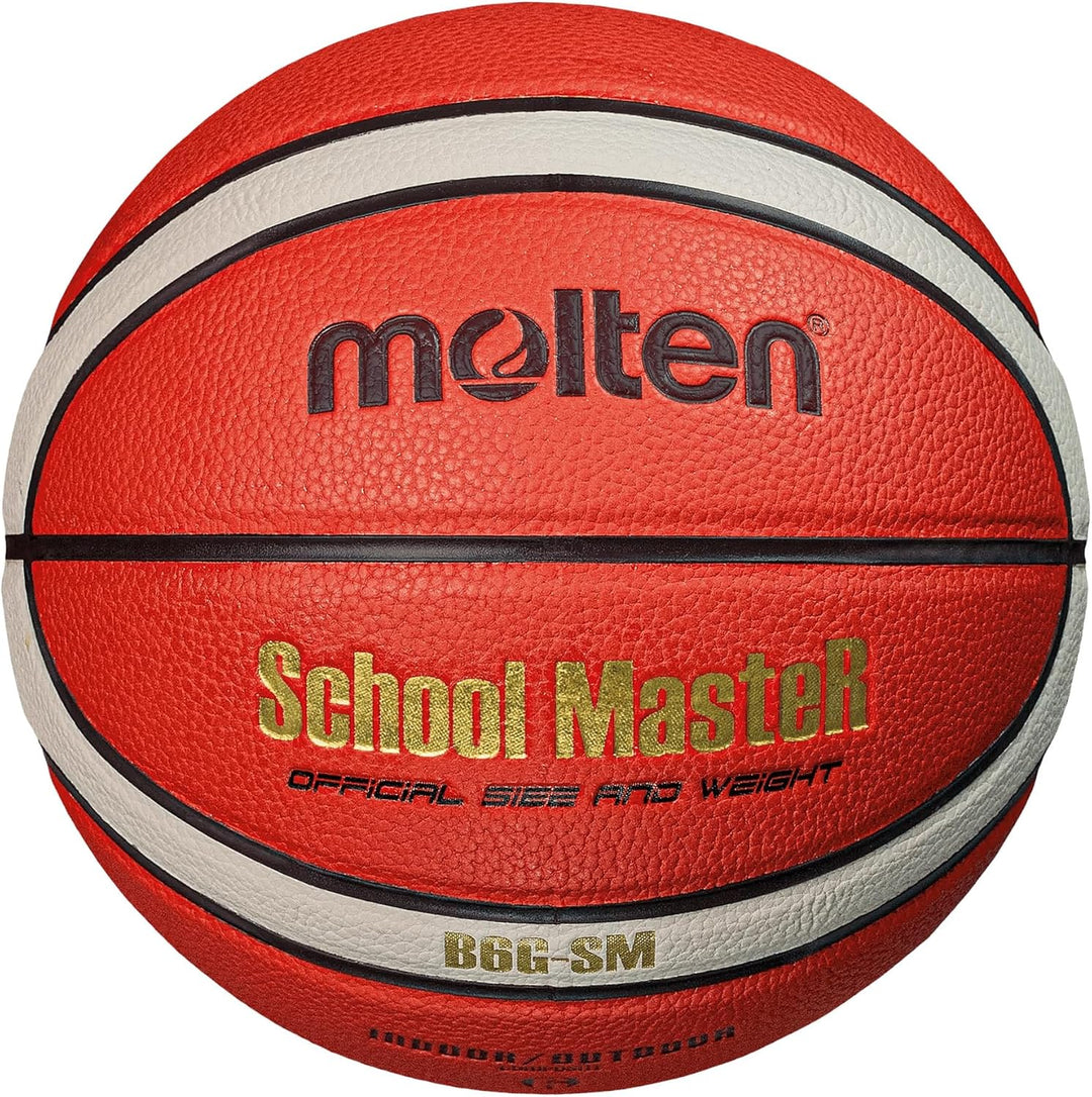 Molten Basketbälle-F4G3350 Basketbälle Orange/Ivory 6