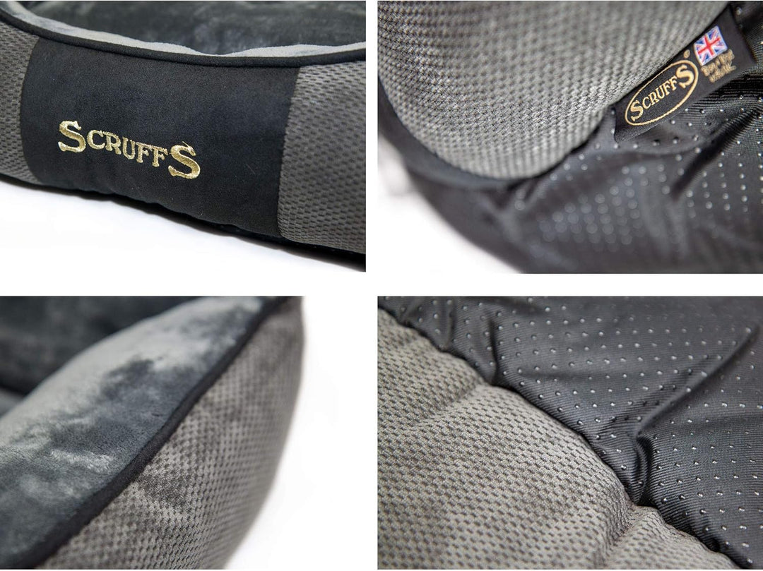 Scruffs M Chester Box Bett Graphite-Medium, Grau, M 60 x 50 cm Grau M 60 x 50 cm, Grau M 60 x 50 cm