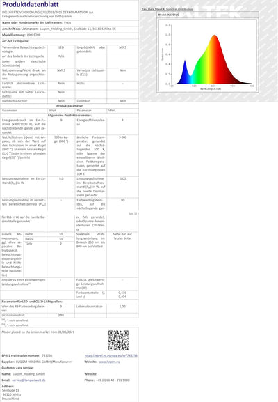 Lucande LED Deckenleuchten 'Tanea' (spritzwassergeschützt) (Modern) in Alu aus Aluminium (1 flammig,