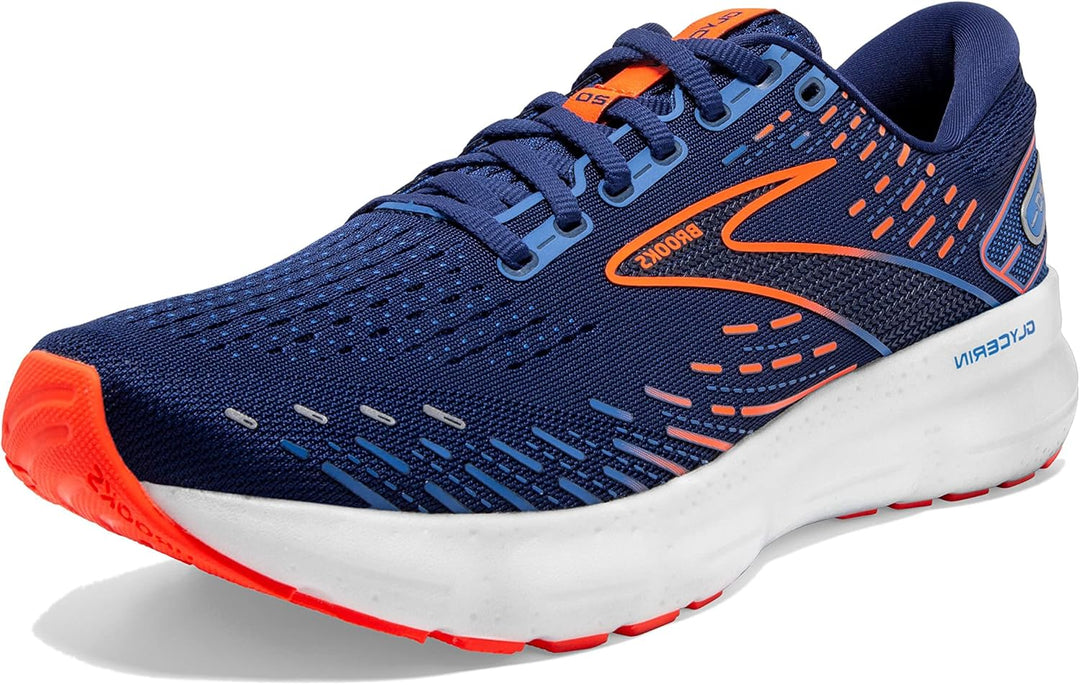 Brooks Men's Glycerin 20Running Shoe 42 EU Blue Depths Palace Blue Or, 42 EU Blue Depths Palace Blue