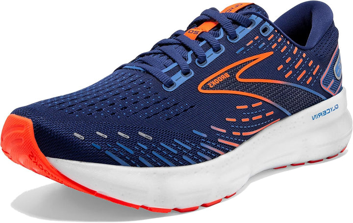 Brooks Men's Glycerin 20Running Shoe 42 EU Blue Depths Palace Blue Or, 42 EU Blue Depths Palace Blue