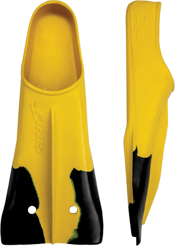 Finis Z2 Gold H Training Fins, Yellow/Black, M: 7-8.5/F: 8-9.5