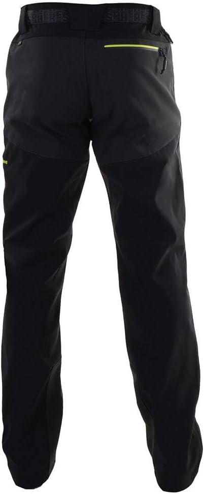SPHERE-PRO Herren Cargo Pantalón Trekking Hombre 50 Schwarz / Anthrazit / Limette, 50 Schwarz / Anth