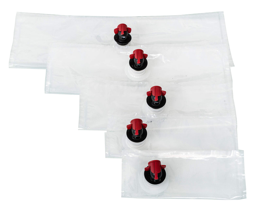 Bag-in-Box-Beutel 1,5L-3L-5L-10L-20L Saftschlauch Saftschlaeuche Weinschlauch (20, 3 Liter) 20 3 Lit