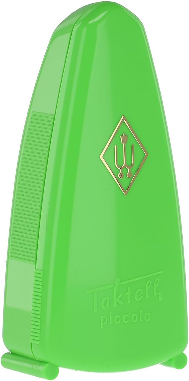 Wittner Metronom 830 421 Kunststoffgehäuse ohne Glocke Taktell Piccolo neongrün neongrün Single, neo