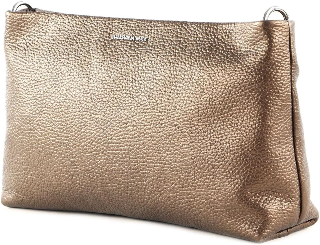 Mandarina Duck Damen Mellow Lux Schultertasche Bronzo, Bronzo