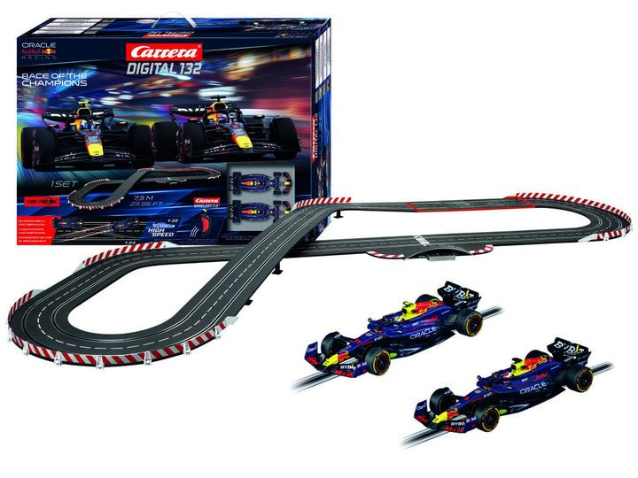 Carrera DIGITAL 132 / Formula 1 Race of The Champions/Red Bull Racing RB20 M. Verstappen vs. S. Pére