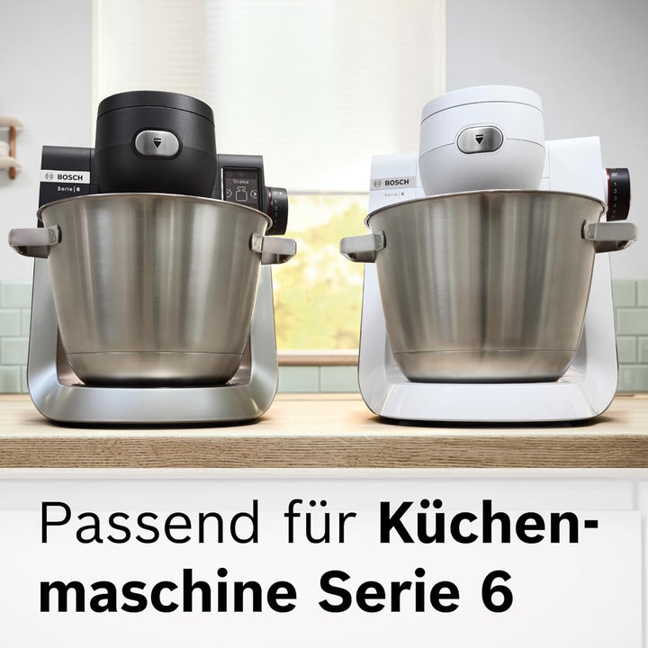 Bosch Zubehör MUZS6MX, Mixbecher, dickwandiges Thermosafe Glas, 1,5l, hitzebeständig, kältebeständig
