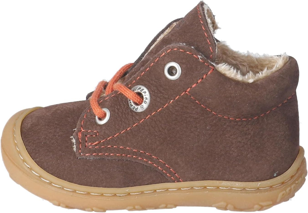 RICOSTA Mädchen und Jungen Stiefel CORANY, Kinder Lauflernschuhe, Weite: Mittel, lose Einlage, terra