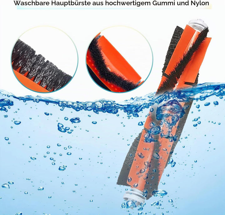 Zubehör für Roborock Saugroboter, Ersatzteile kompatibel für Roborock S50 S51 S55 S5 max S6 S60 S65,