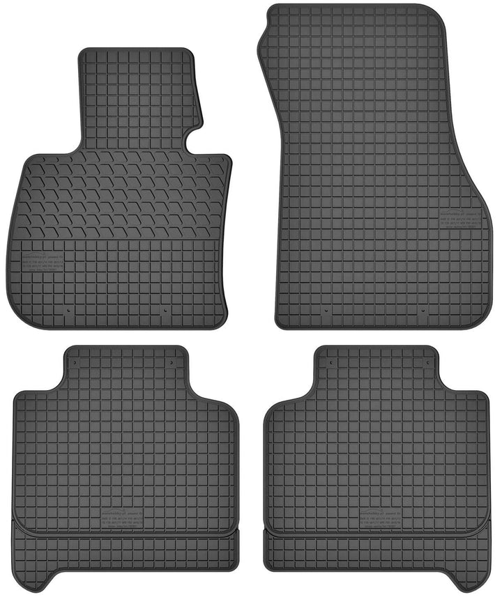 Fussmatten Vorne und Hinten 4er Set für Mini Countryman 2 F60 seit 2017 Gummi Gummimatten Vorne, Hin