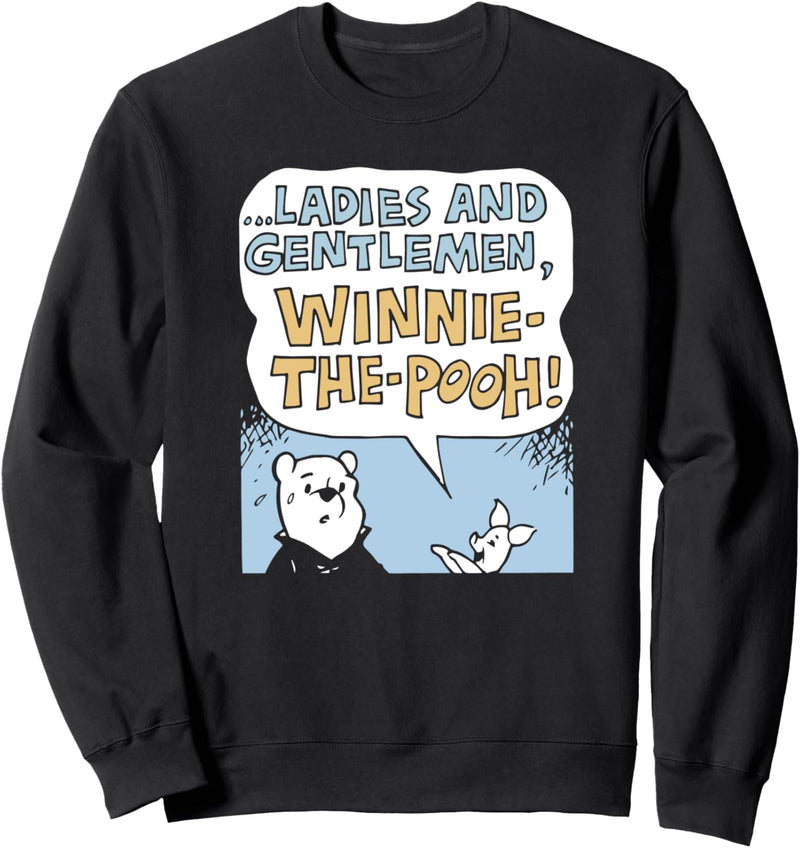 Disney Winnie the Pooh and Piglet Ladies and Gentlemen Sweatshirt