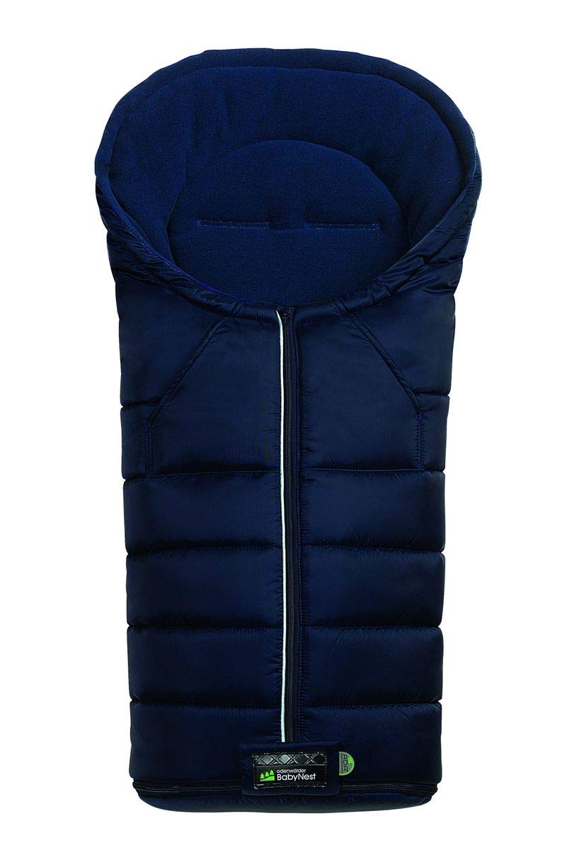Odenwälder Winterfusssack mit Reissverschluss | Baby Fusssack Kinderwagen Winter | Fusssack Buggy, K