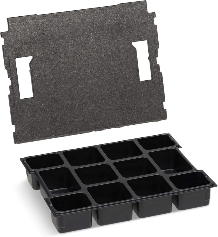 12Bosch Sortimo L-Boxx 102 Werkzeugkoffer-Set Grau anpassbar mit Ihrem Logo | bestückt mit L BOXX 10