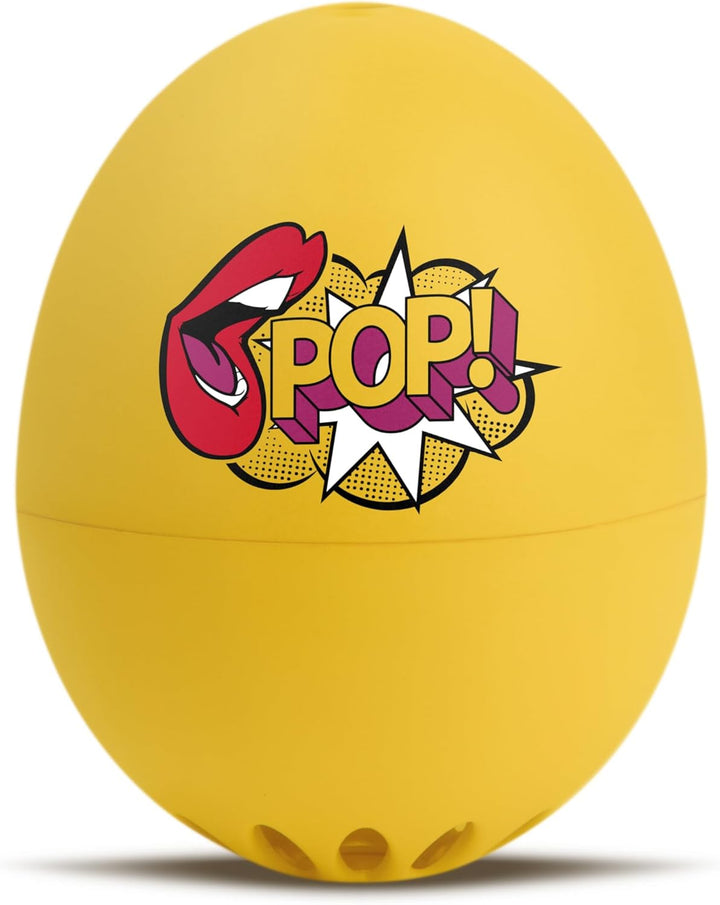 Pop Art PiepEi - Singende Eieruhr zum Mitkochen - Eierkocher für 3 Härtegrade - Moderne Kunst - Lust