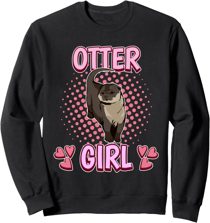 Mädchen Otter Girl Otter Sweatshirt